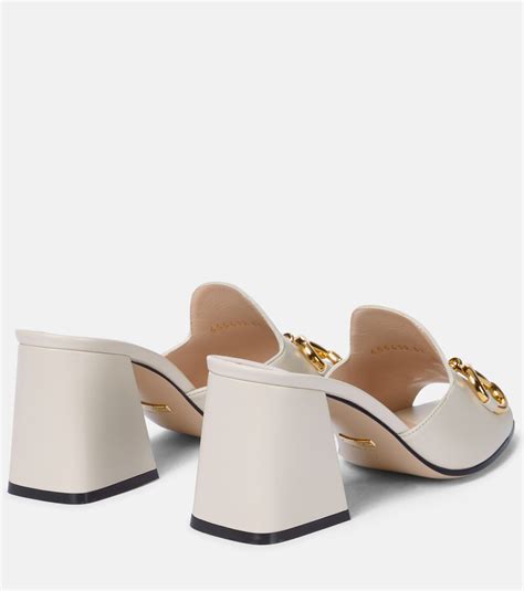 gucci replica mules|gucci high heel mules.